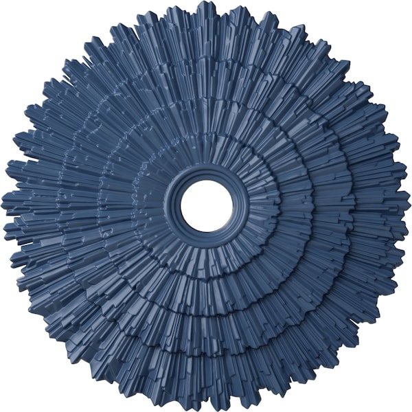 Ekena Millwork Eryn Ceiling Medallion (Fits Canopies up to 4"), 24 3/4"OD x 3 1/4"ID x 1 7/8"P, Americana CM24ENAMF - main
